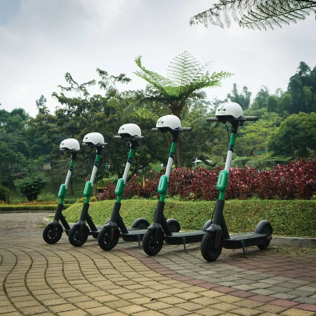 penyewaan electric scooter dusun bambu