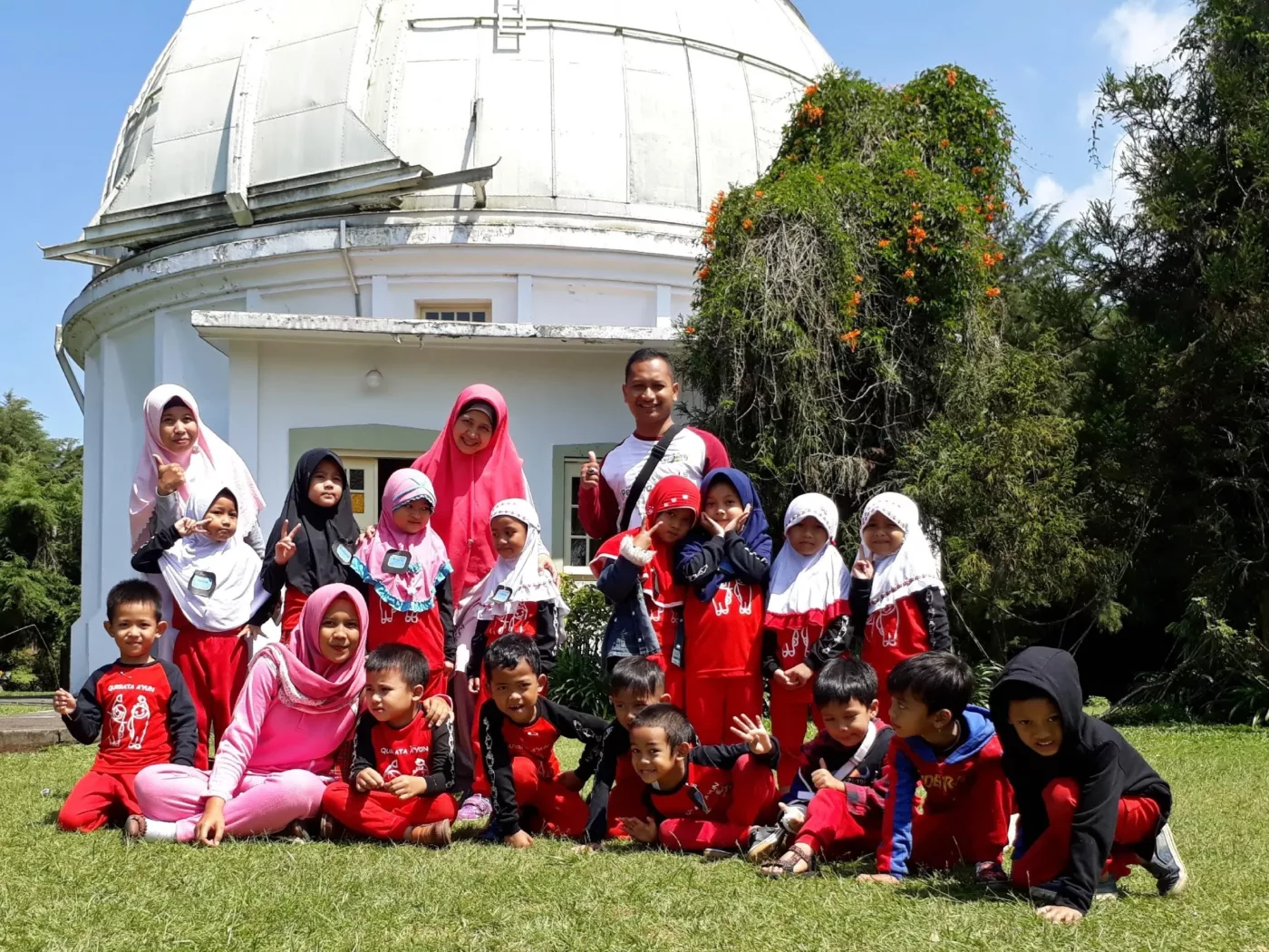kunjungan observatorium bosscha